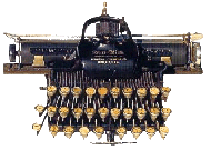 Machine à écrire portable REM BLICK 1904